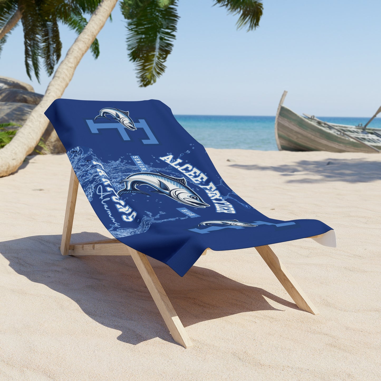 Alcee Fortier Beach Towel