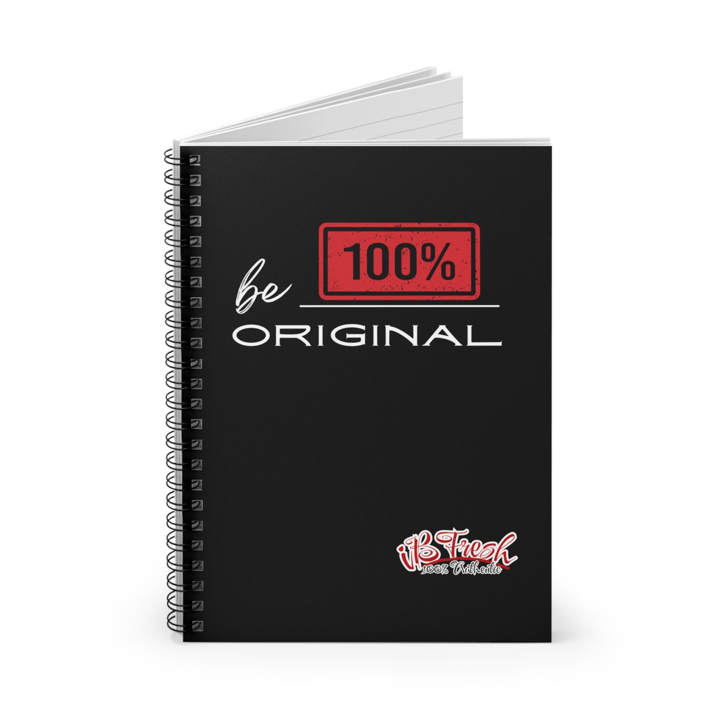 Be 100 Spiral Notebook - Ruled Line