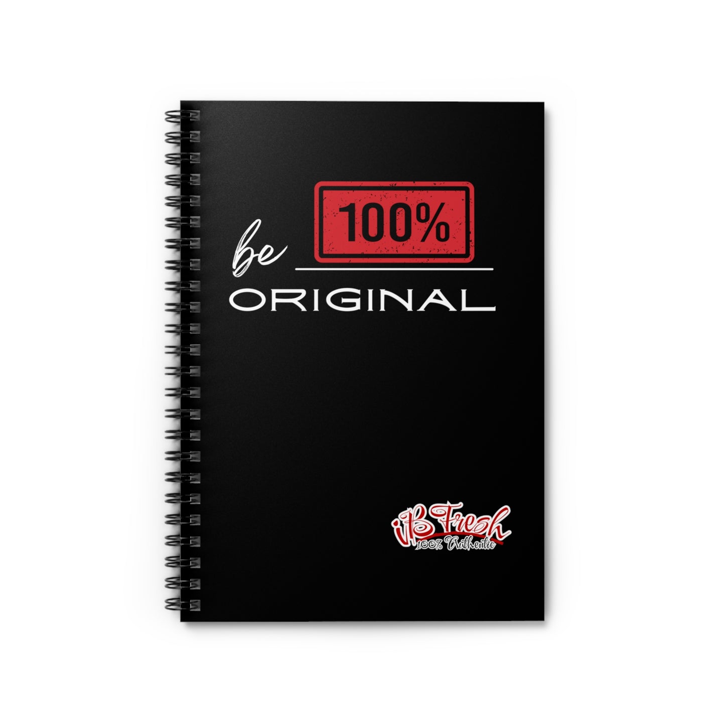 Be 100 Spiral Notebook - Ruled Line