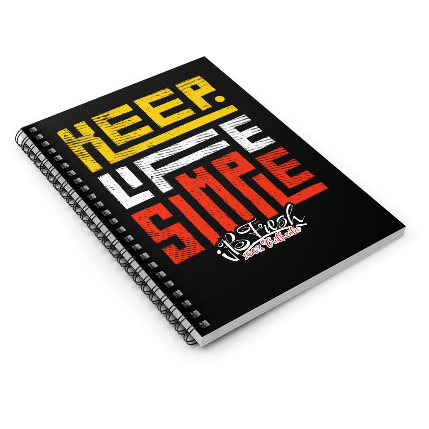 Keep Life Simple Spiral Notebook - Ruled Line