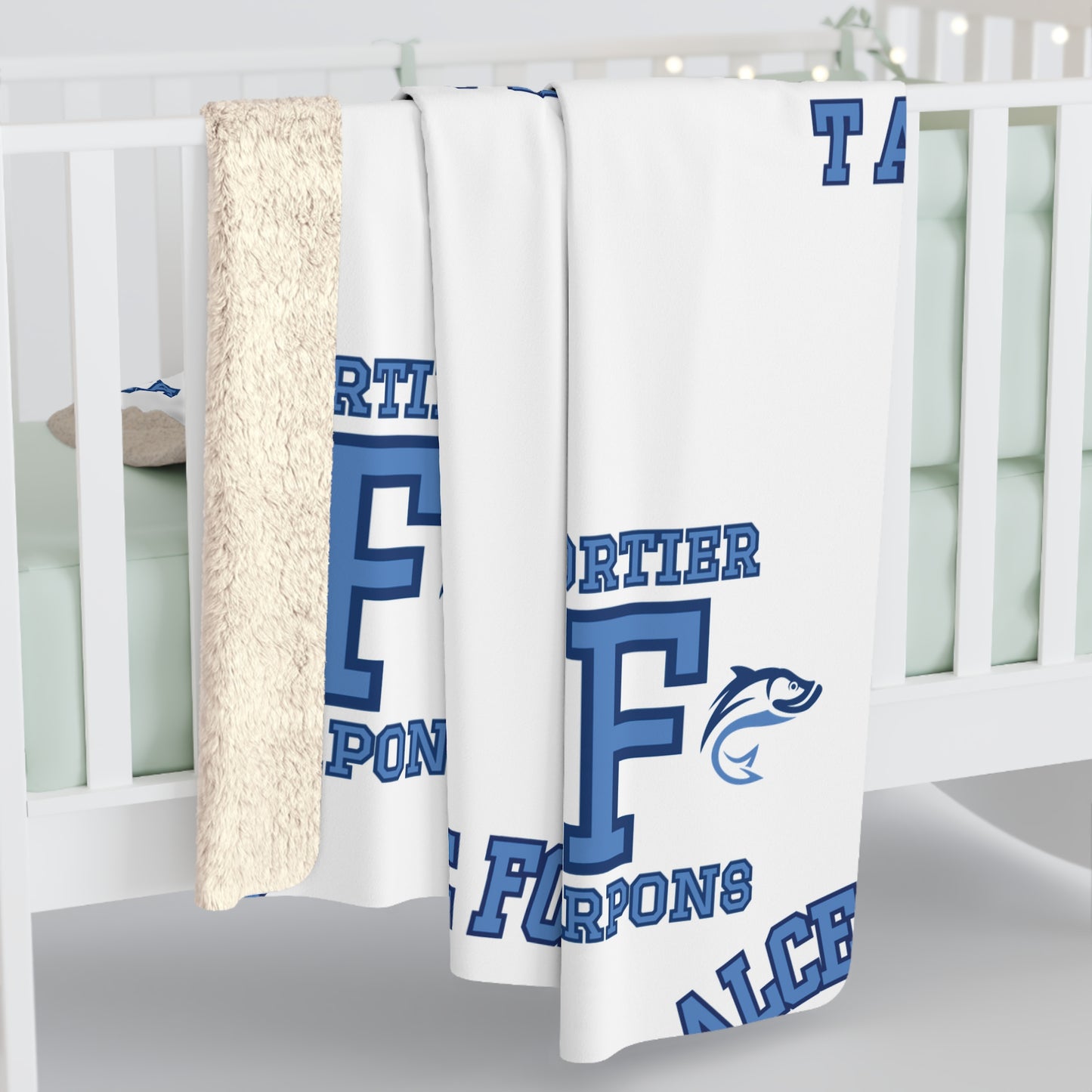 Alcee Fortier Fleece Blanket