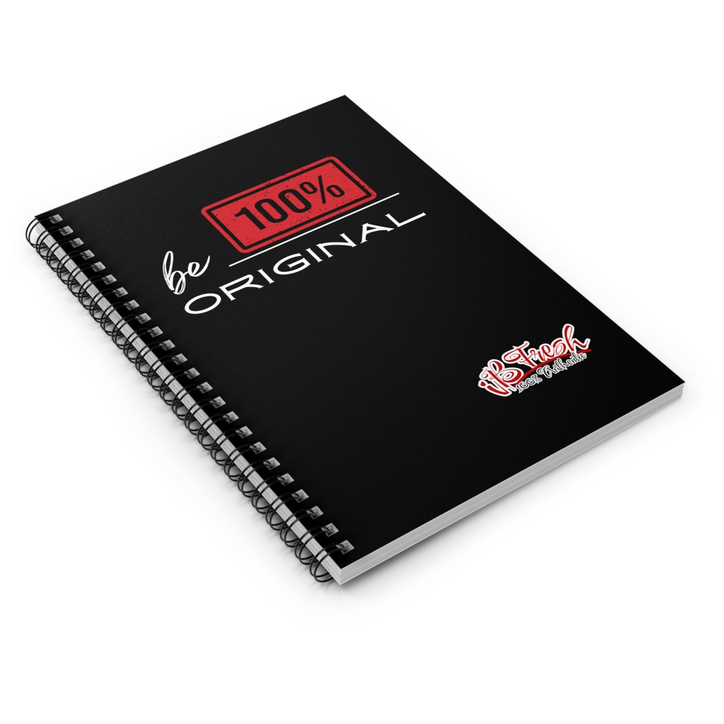 Be 100 Spiral Notebook - Ruled Line