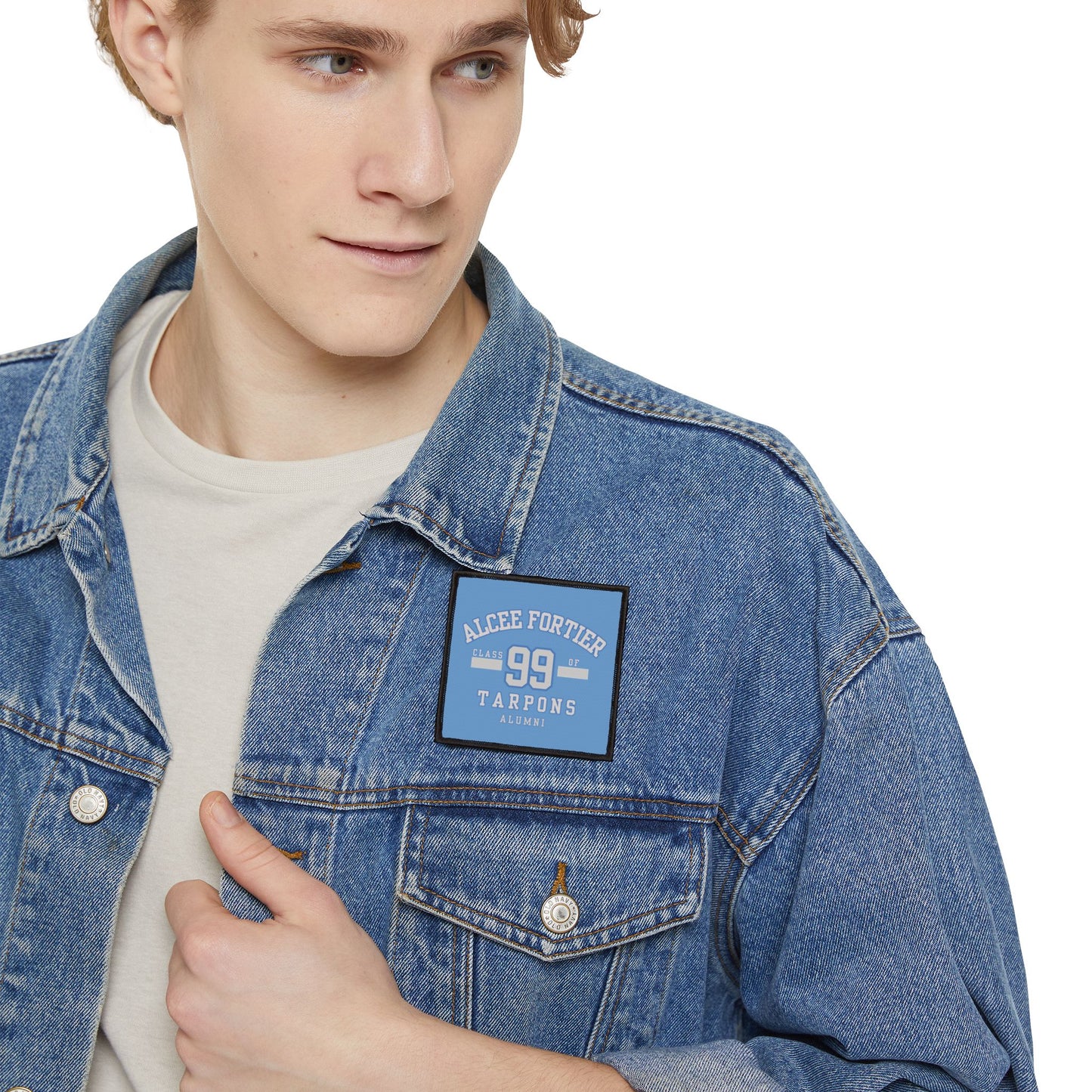 Alcee Fortier Iron-On Patches