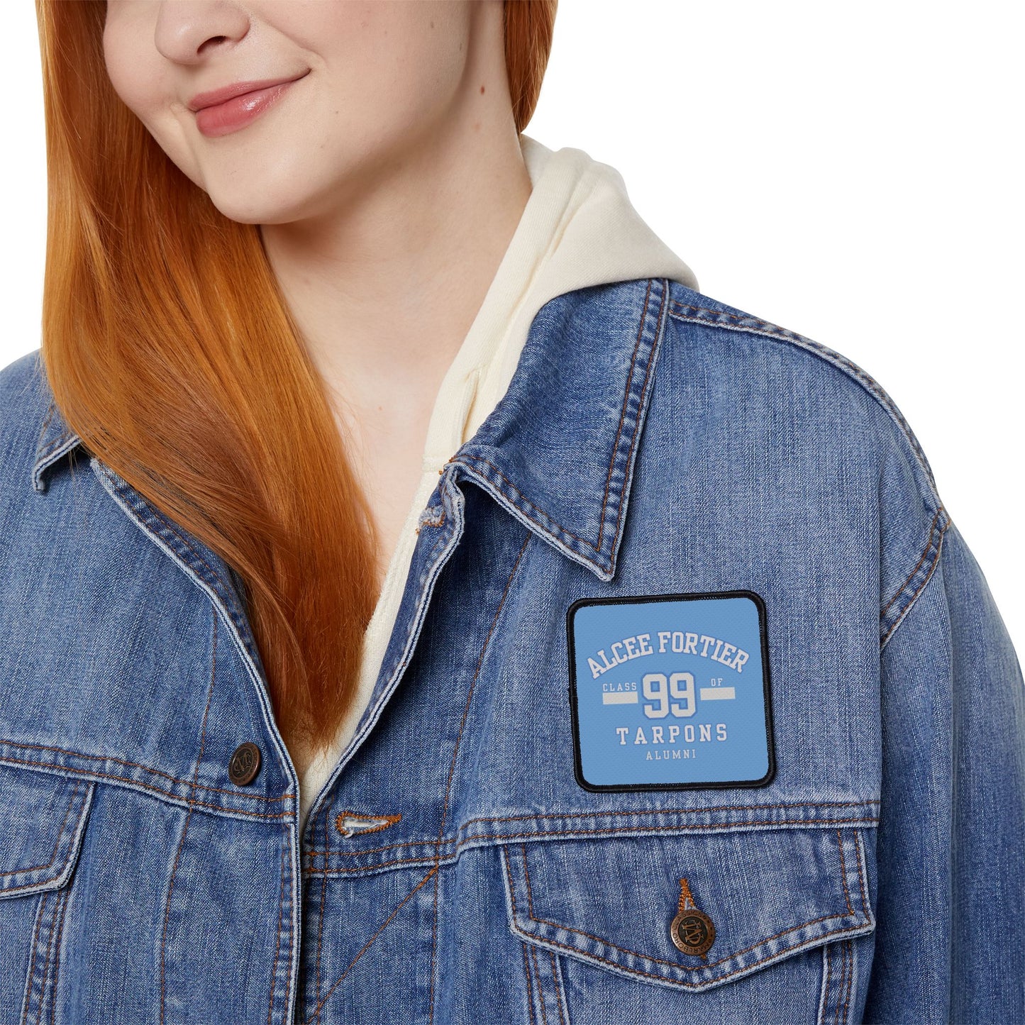 Alcee Fortier Iron-On Patches