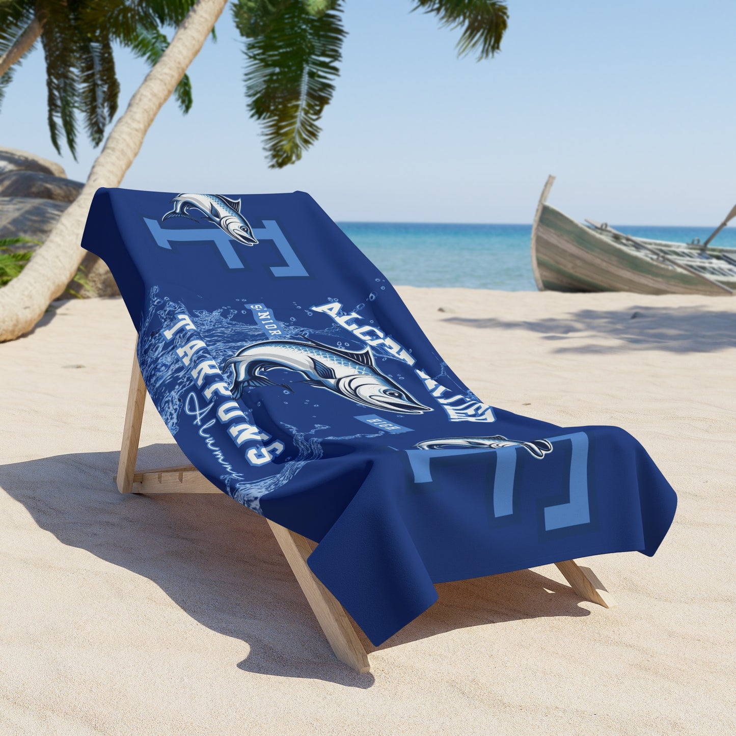 Alcee Fortier Beach Towel