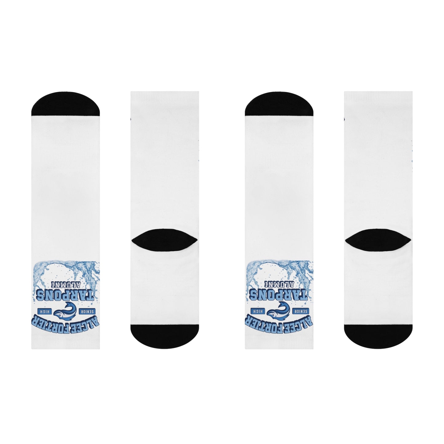 Alcee Fortier Cushioned Crew Socks