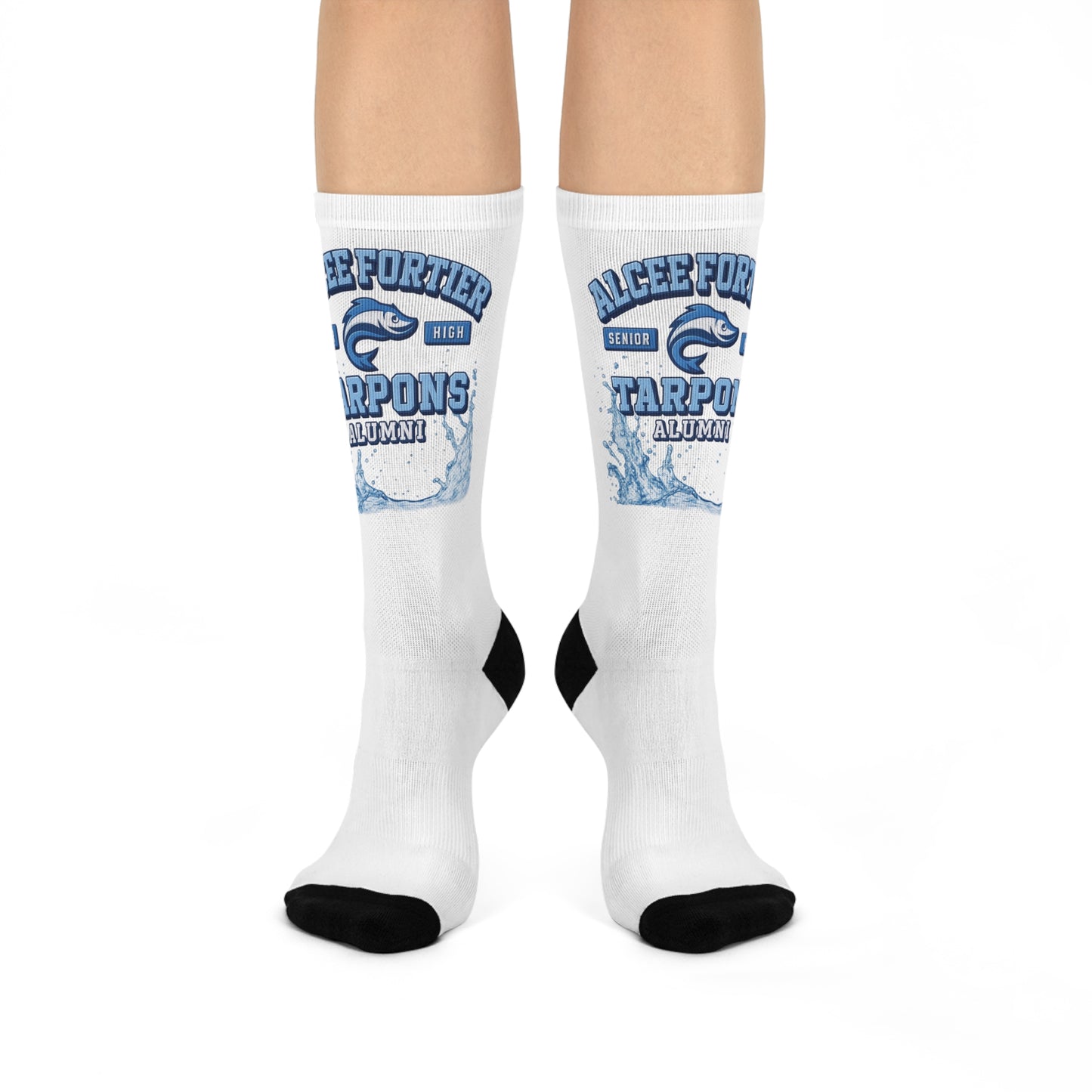 Alcee Fortier Cushioned Crew Socks