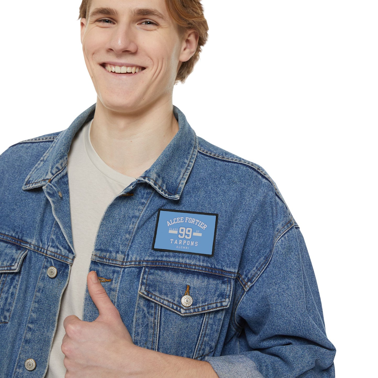 Alcee Fortier Iron-On Patches