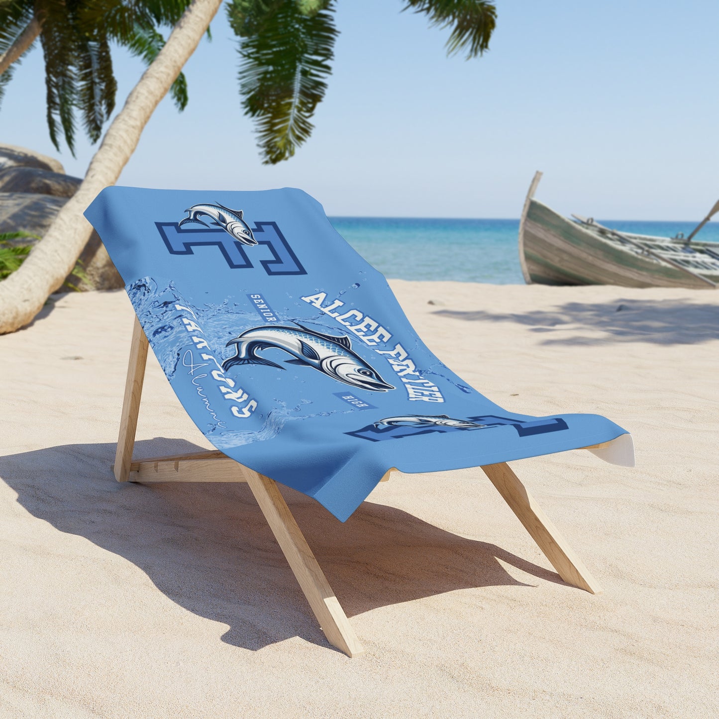Alcee Fortier Beach Towel