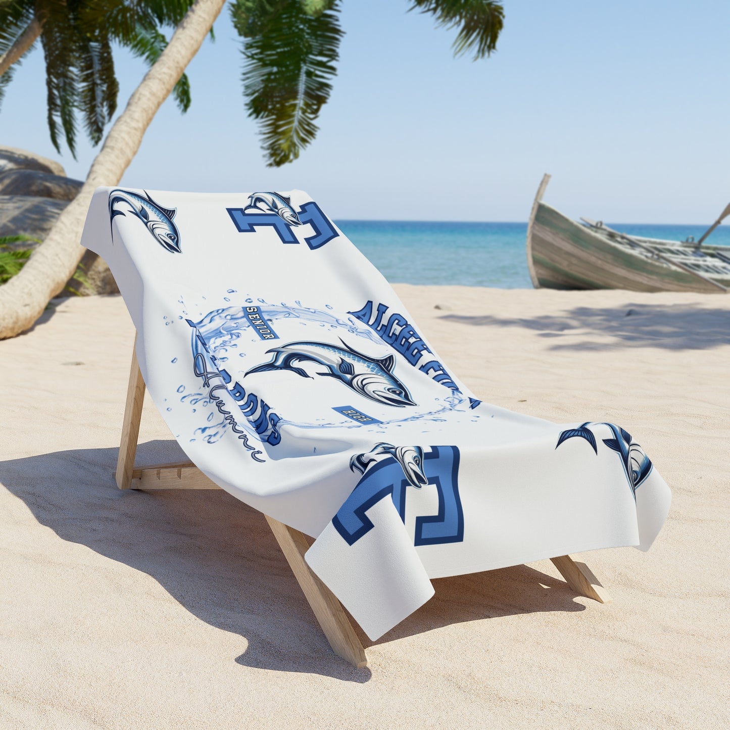Alcee Fortier Beach Towel
