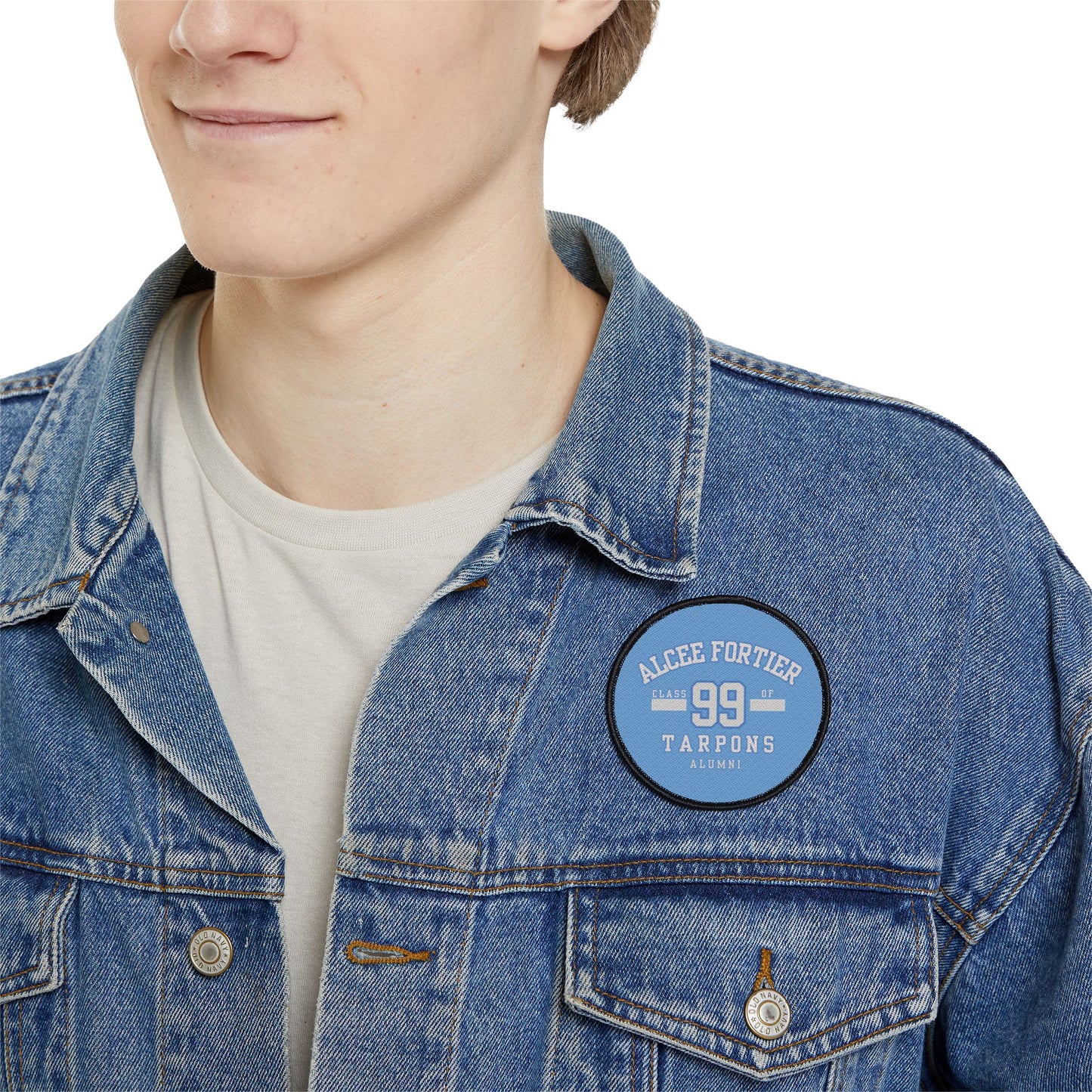 Alcee Fortier Iron-On Patches