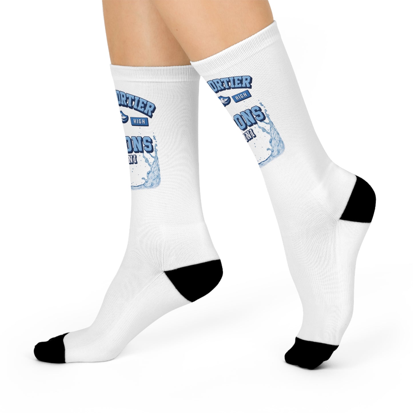 Alcee Fortier Cushioned Crew Socks