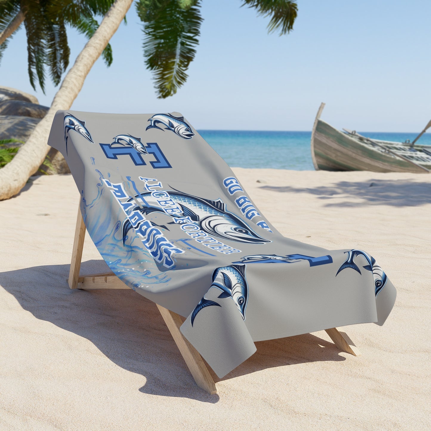 Alcee Fortier Beach Towel
