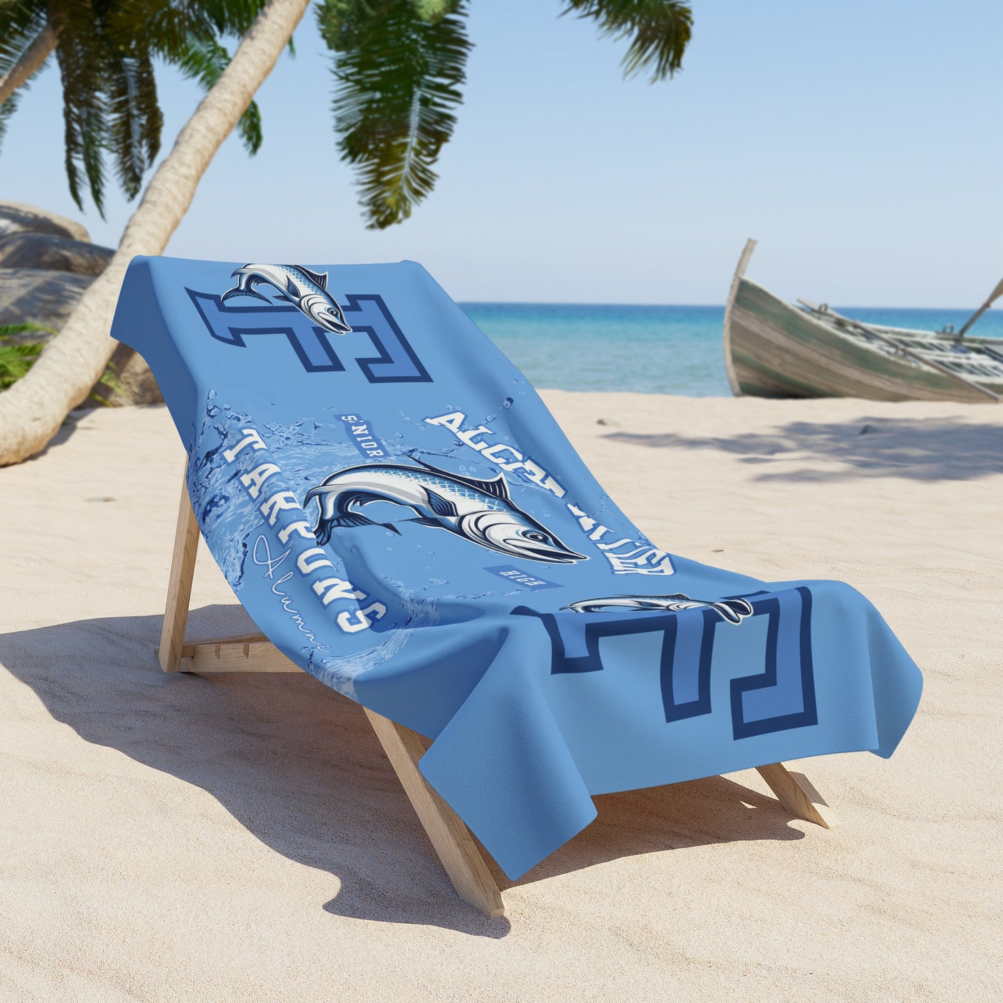Alcee Fortier Beach Towel